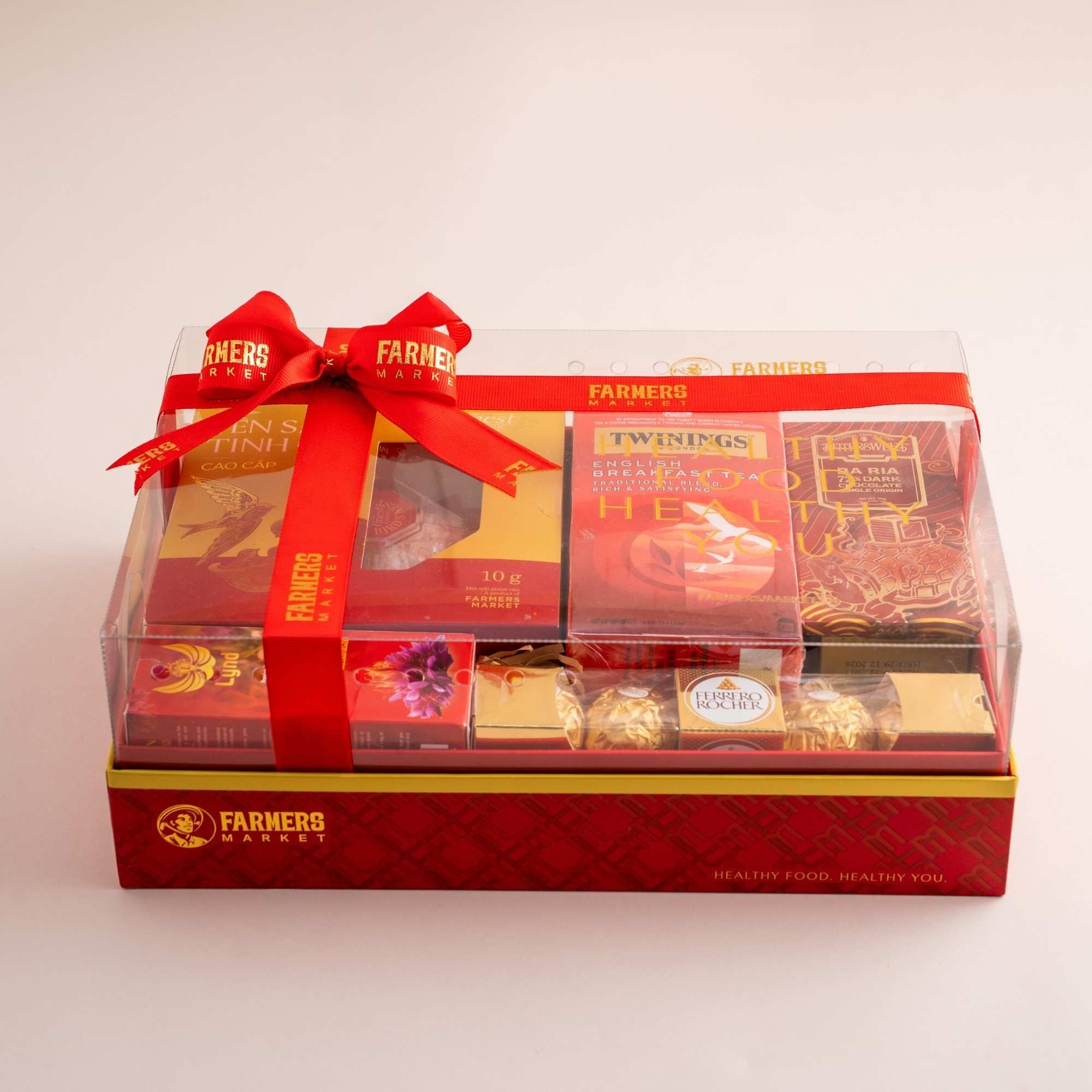  Hộp Quà Tổ Yến Tinh Chế Và Saffron Tone Đỏ Tinh Tế 