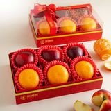  Hộp Quà Táo Đỏ Và Quýt Tone Đỏ Cơ Bản 