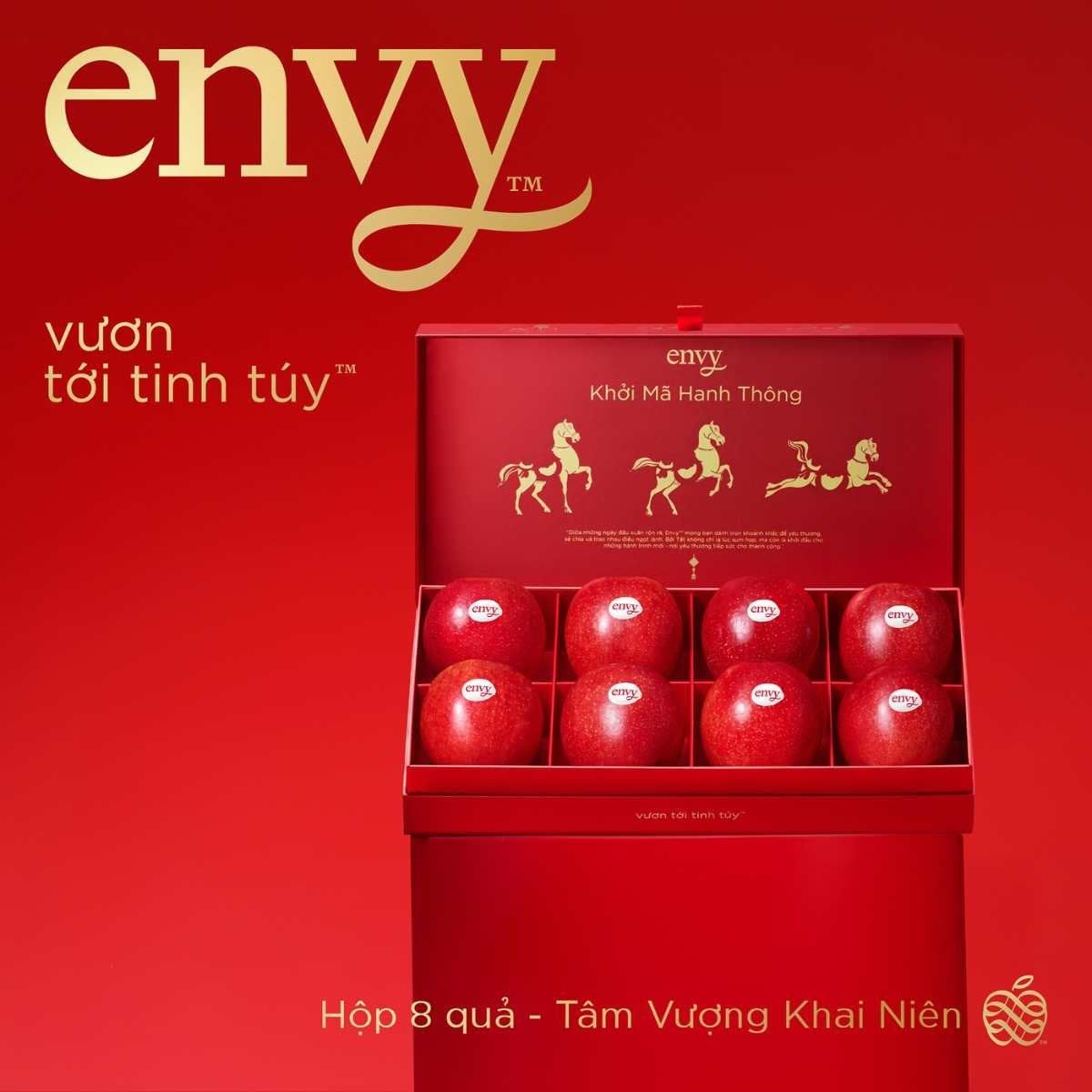  Hộp quà táo Envy Mỹ 8 trái 