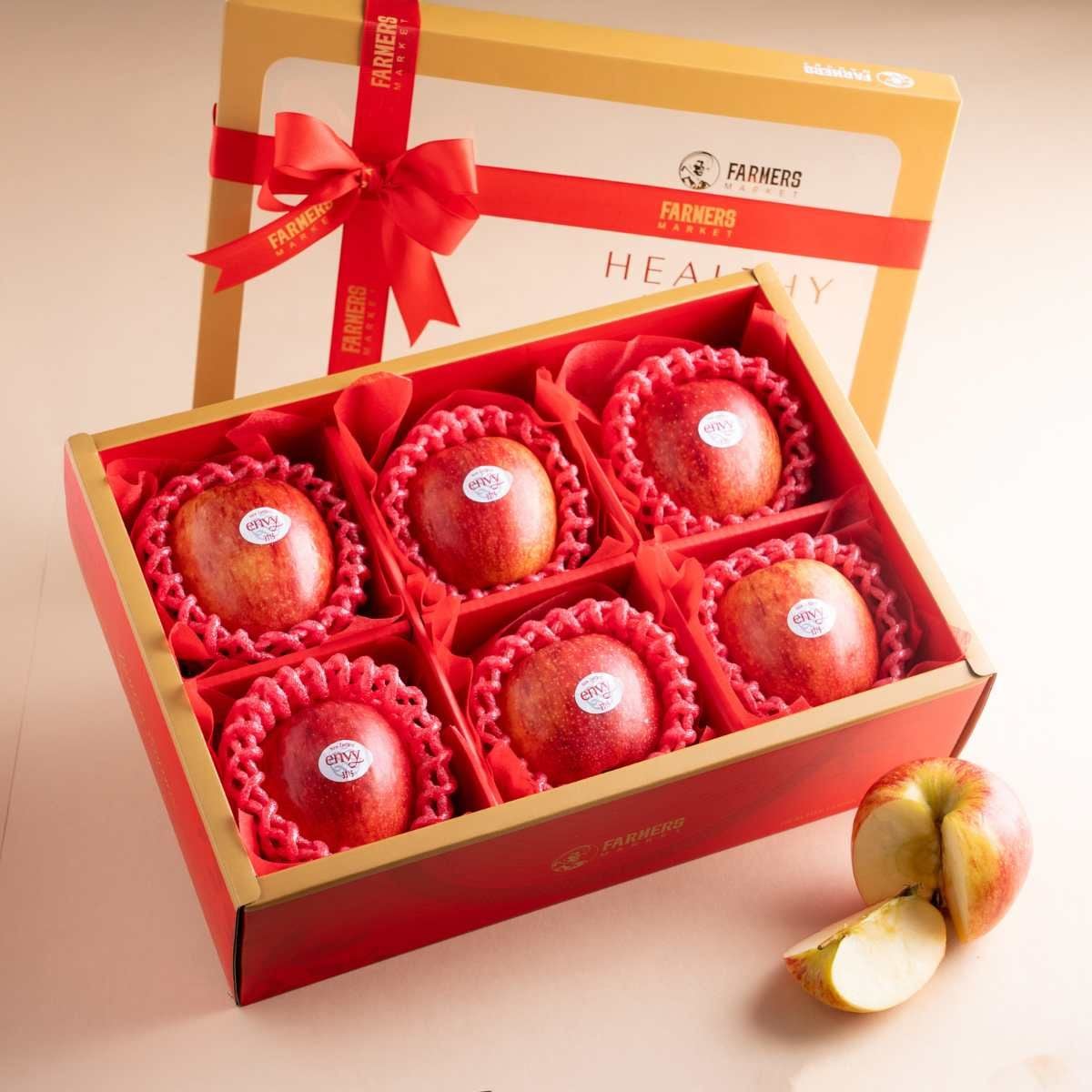  Hộp Quà Táo Envy Size 100 - 110 Tone Đỏ Cơ Bản 
