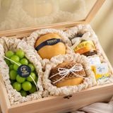  Hộp Quà Trái Cây - Kẹo Mềm Và Trà Hàn Quốc Thanh Lịch 
