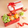 Hộp Quà Trái Cây Tươi Tone Đỏ Cơ Bản
