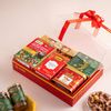 Hộp Quà Yến Chưng - Cà Phê Hữu Cơ Và Hạt Điều Tone Đỏ Tiêu Chuẩn