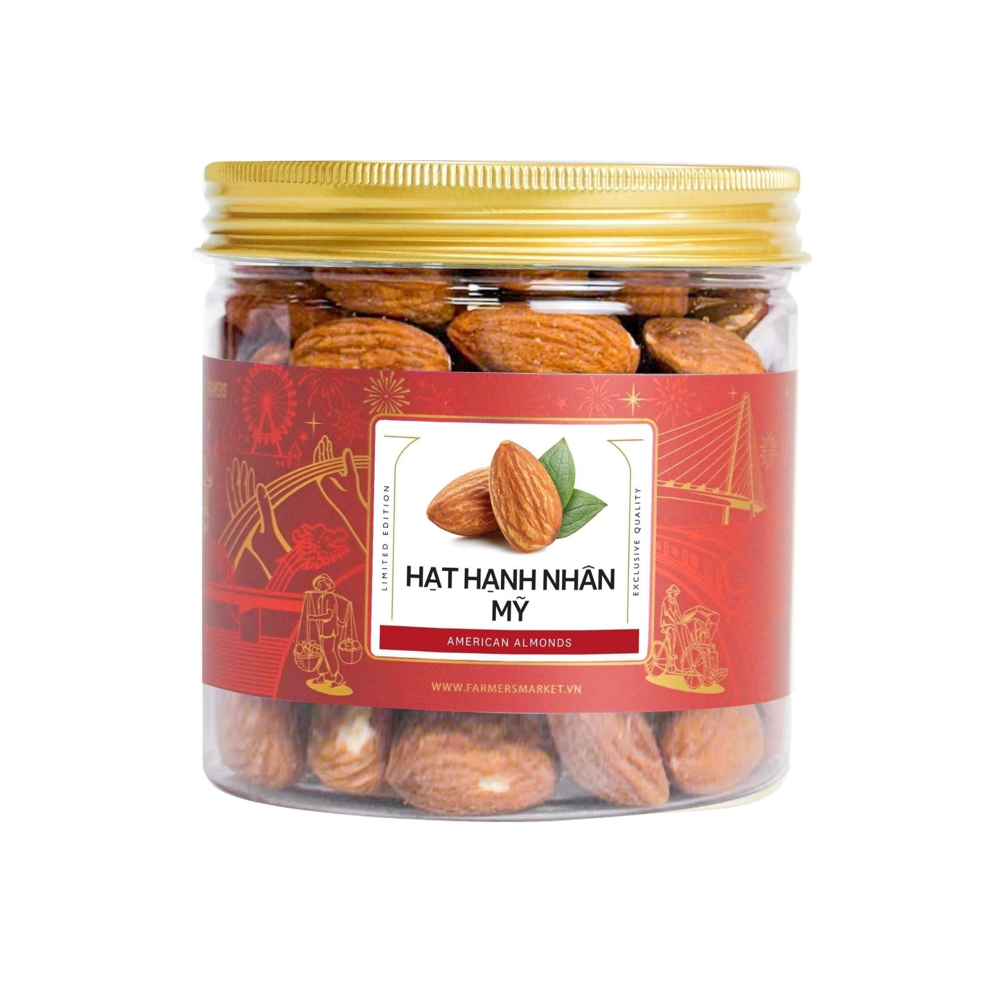  Hạt hạnh nhân mỹ Farmers Fine Foods 200G (Hũ) 