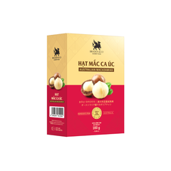 Hạt mắc ca Úc nguyên vỏ Braden & Co 160 g (Hộp giấy)