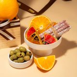  Sophisticated Charcuterie, Cheese & Fresh Fruit Gift Tray / Khay Quà Thịt Nguội, Phô Mai & Trái Cây Tinh Tế 