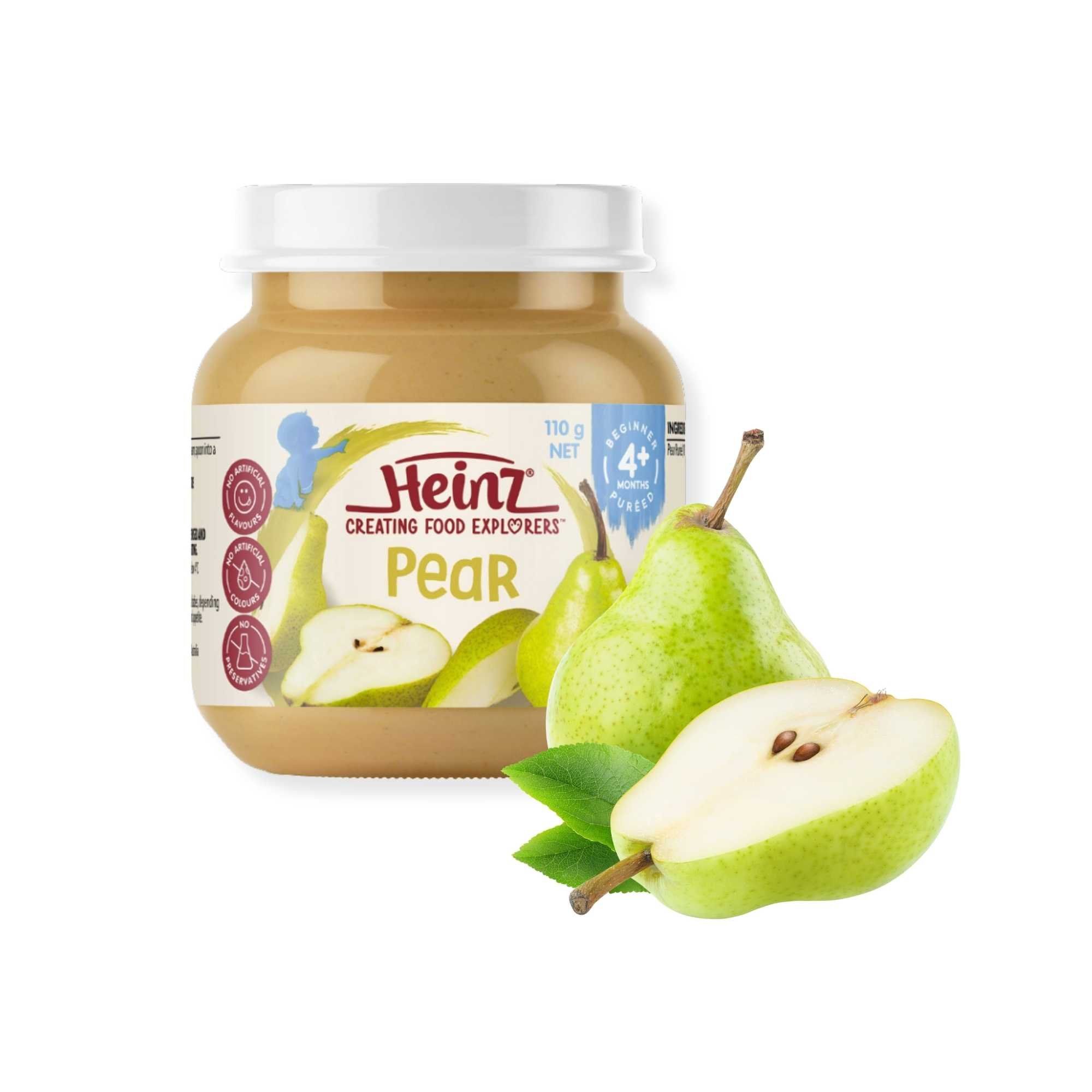  Lê nghiền cho bé từ 4 tháng tuổi Heinz hũ 110 g 