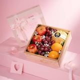  Hộp Quà Nho Đỏ Và Trái Cây Các Loại Tone Hồng Cơ Bản 