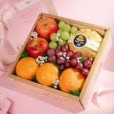  Hộp Quà Nho Và Trái Cây Các Loại Tone Hồng Cơ Bản 