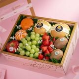  Hộp Quà Kiwi Và Trái Cây Các Loại Tone Hồng Tiêu Chuẩn 