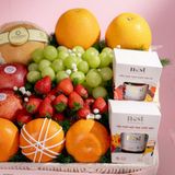  Giỏ Đan Trái Cây Các Loại Và Yến Tươi Tone Trắng Tinh Tế 