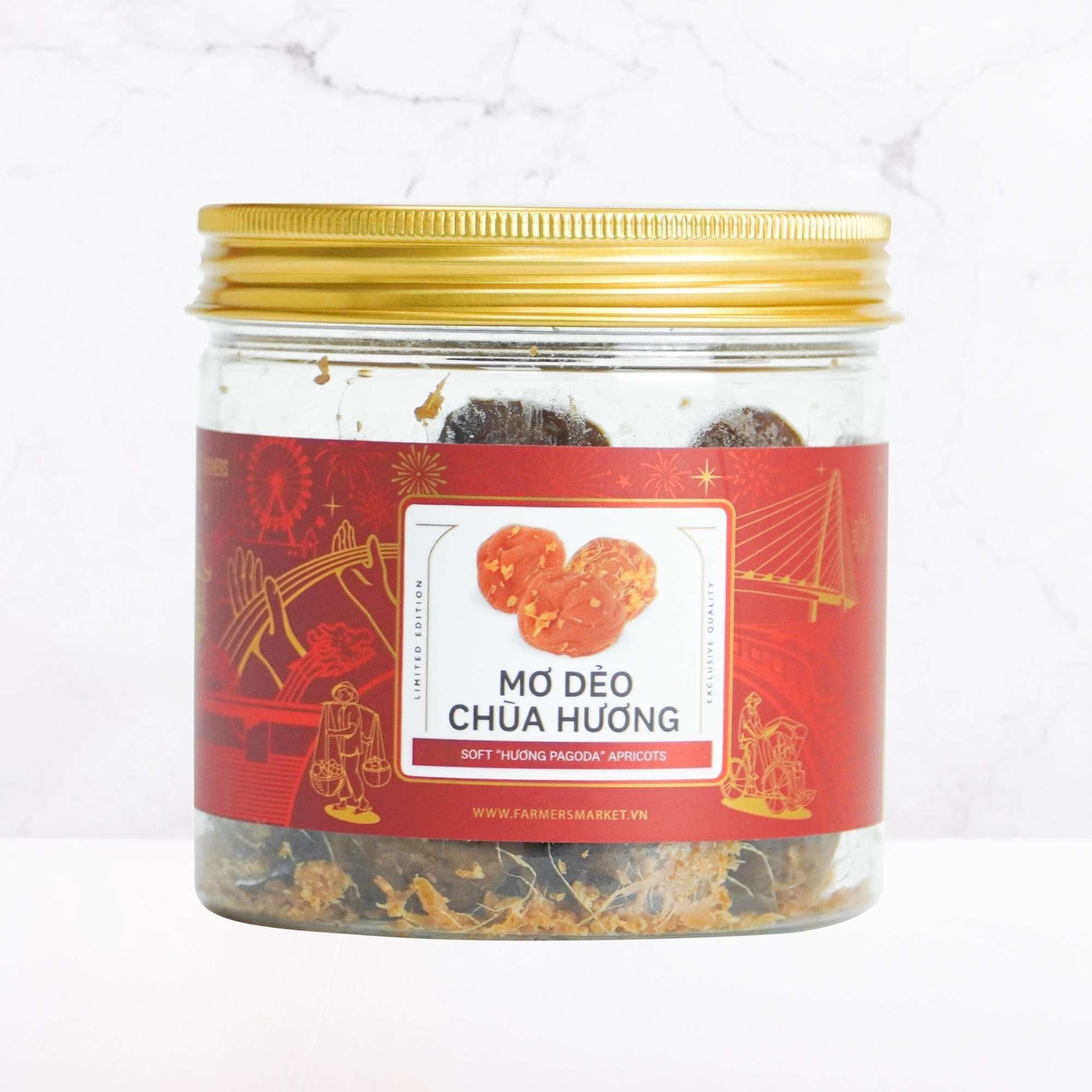 Mơ dẻo chùa Hương Farmers Fine Foods 140 g ( Hủ nhựa ) 