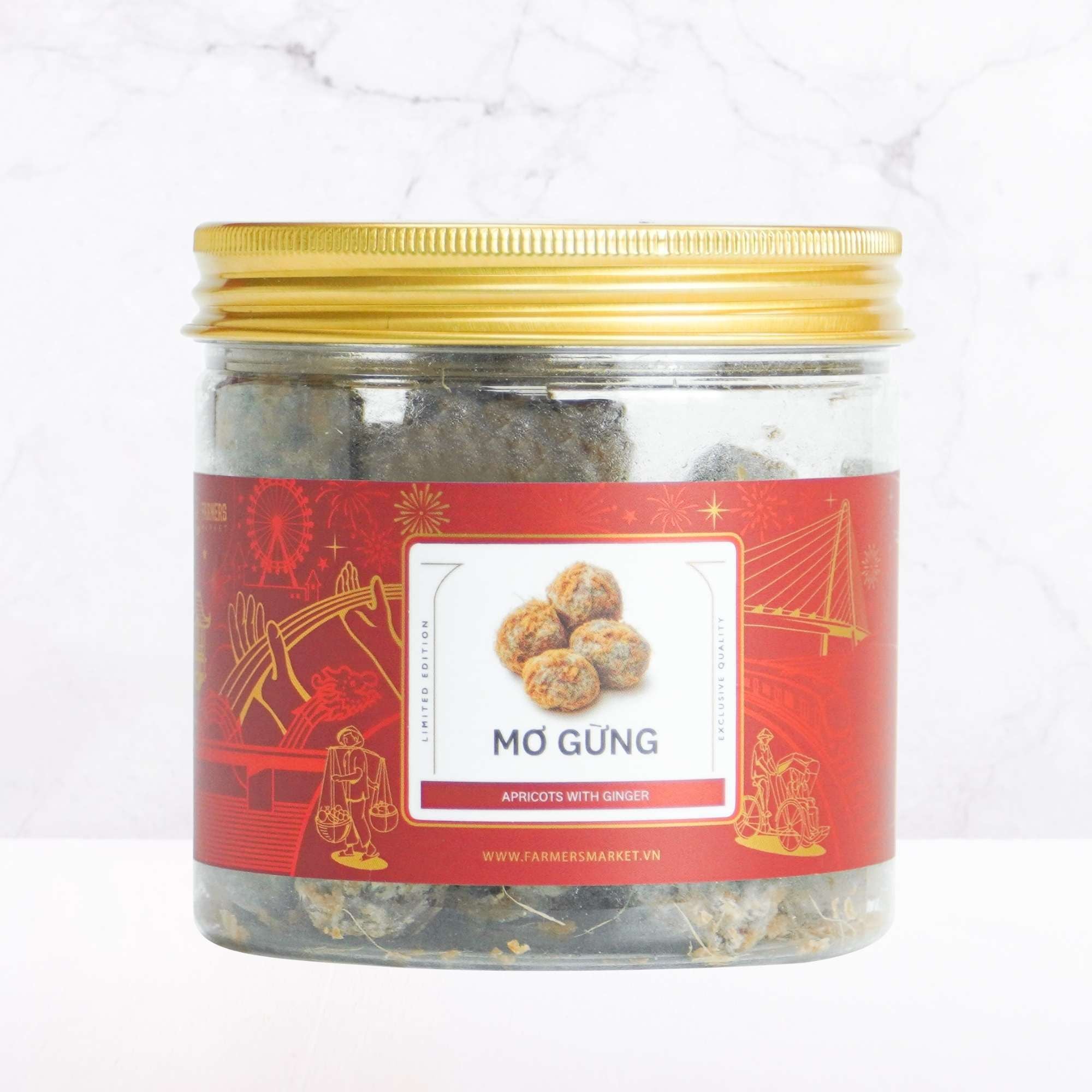  Mơ gừng Farmers Fine Foods 140 g ( Hủ nhựa ) 