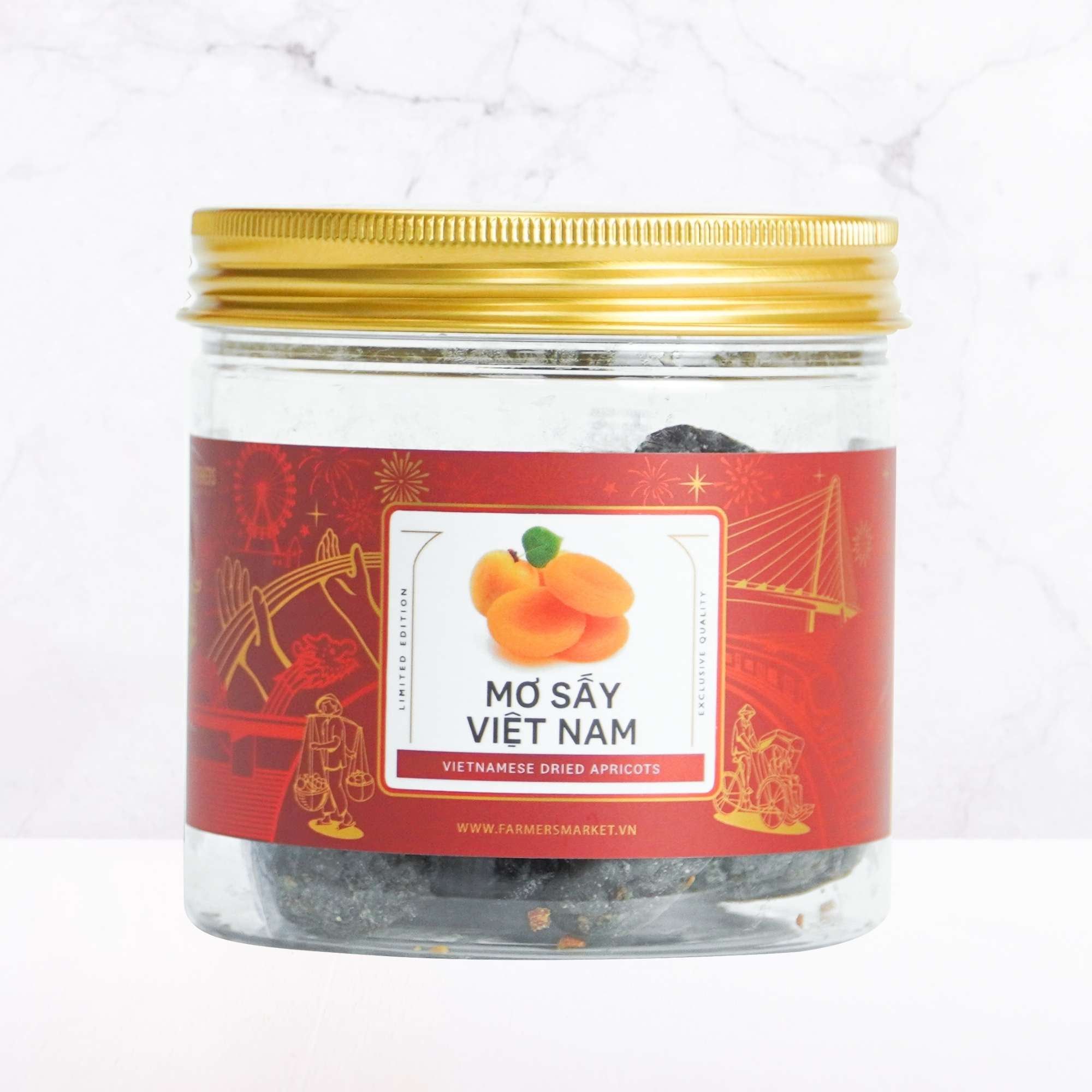  Mơ sấy Việt Nam Farmers Fine Foods 140 g ( Hủ nhựa ) 