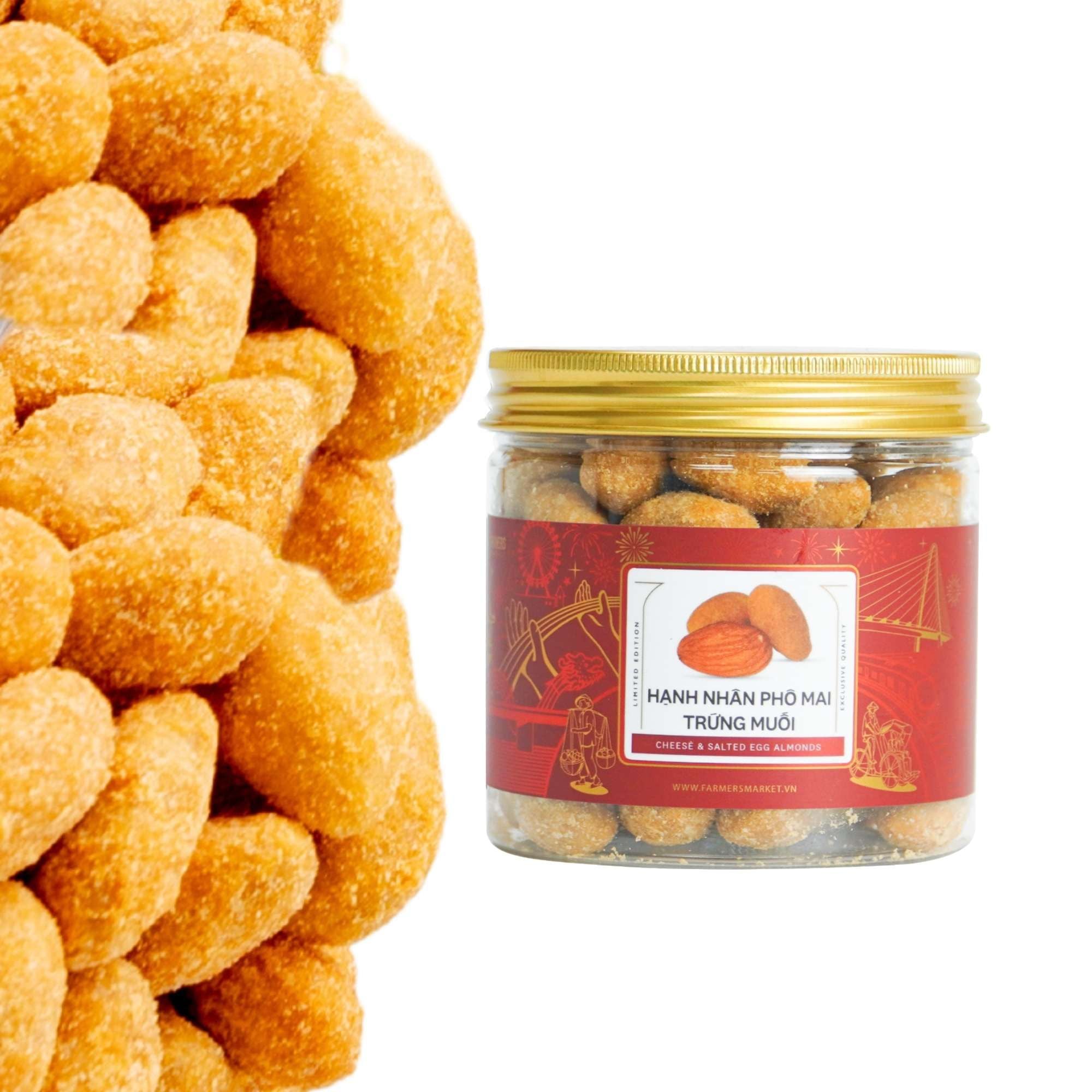  Hạnh nhân phô mai trứng muối Farmers Fine Foods 170 g 