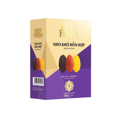 Nho khô hỗn hợp Easy Fresh 150 g (Hộp giấy)