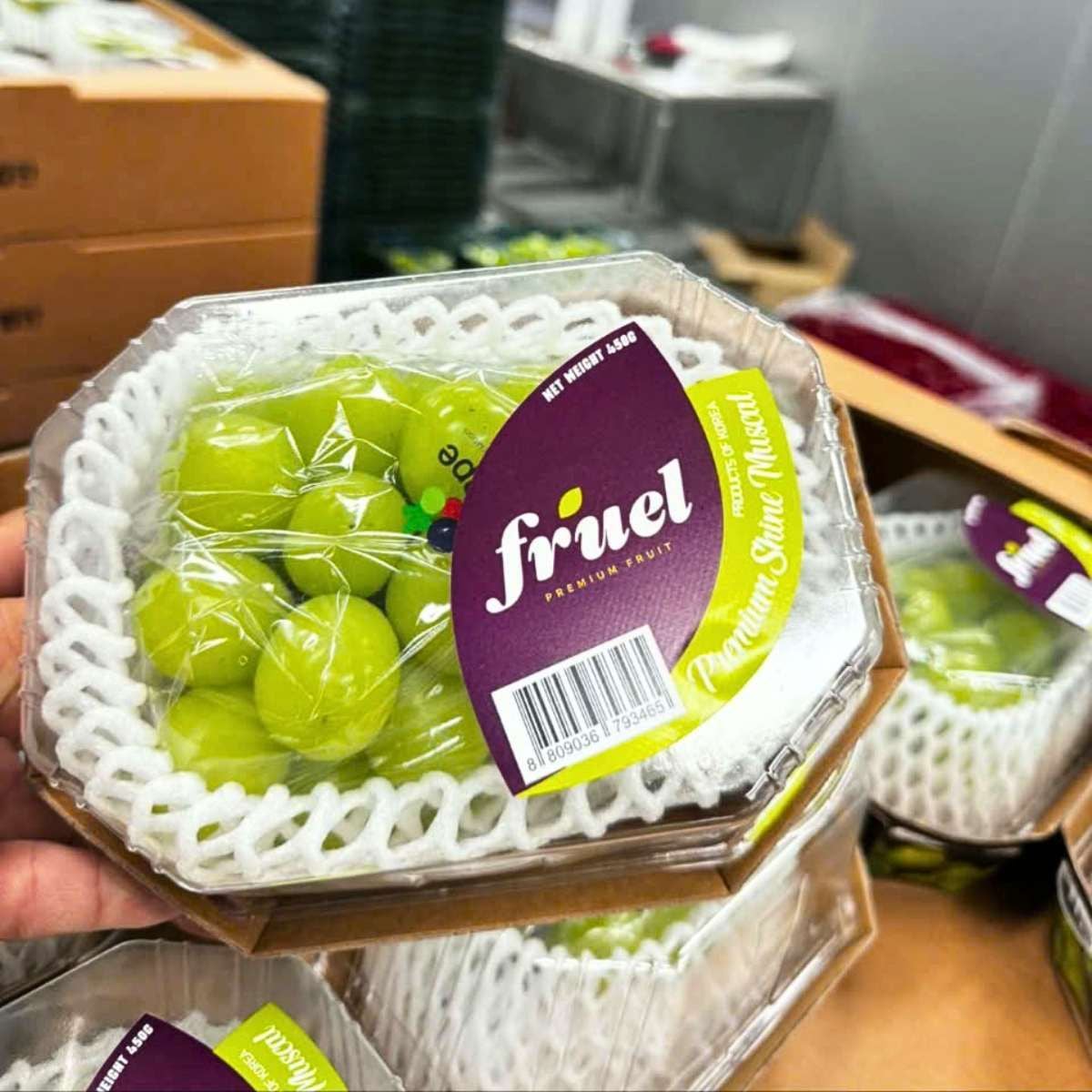  Nho mẫu đơn Premium Hàn Quốc 450G (I0008043) 