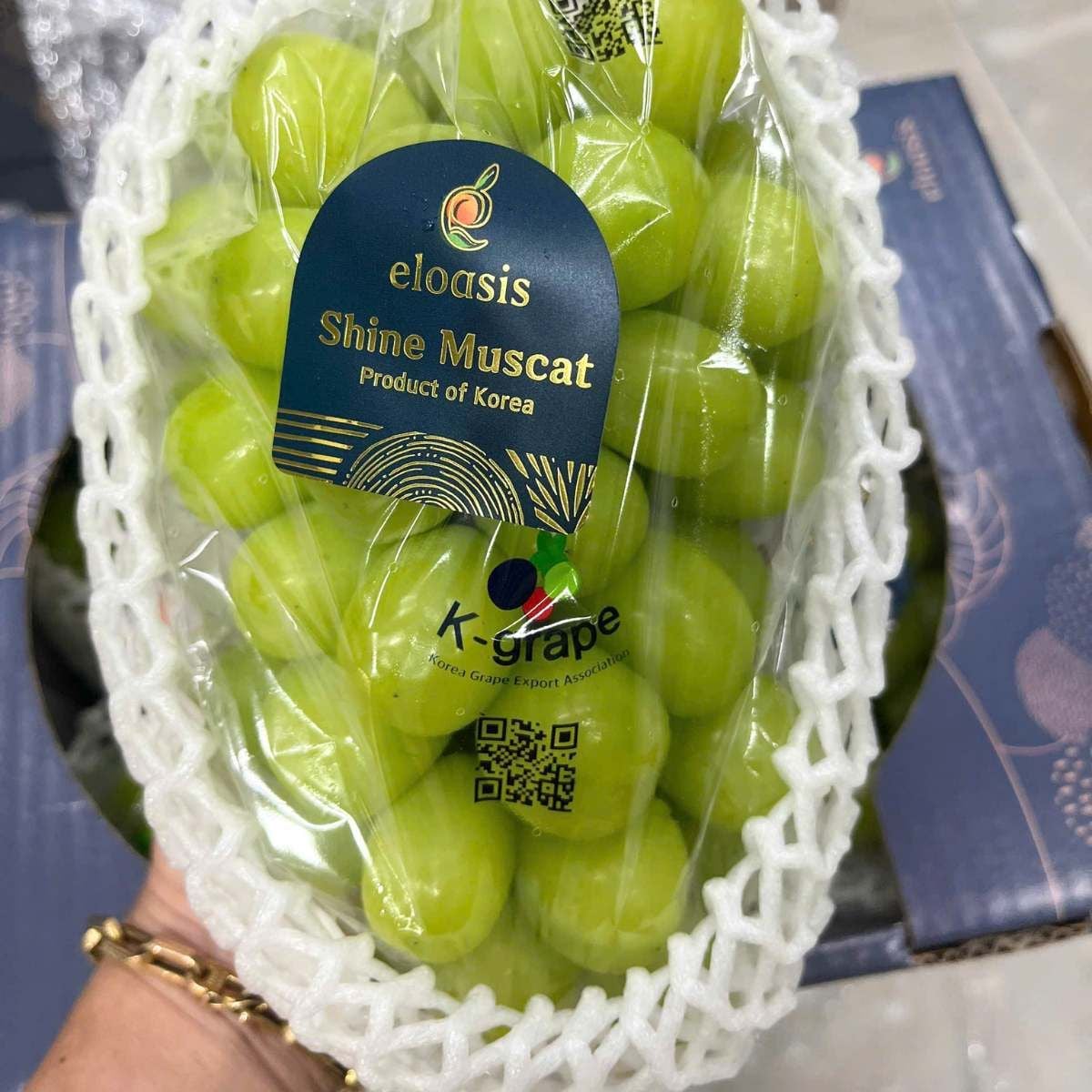  Nho mẫu đơn Premium Hàn Quốc 