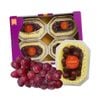 Nho mẫu đơn Red Glory Hàn Quốc hộp 550 - 650 g
