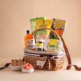  Giỏ Quà Mật Ong - Bánh Và Ăn Vặt Tone Nâu Tiêu Chuẩn 