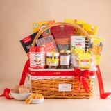  Giỏ Quà Mật Ong - Bánh Kẹo Và Ăn Vặt Tone Nâu Tinh Tế 