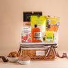 Giỏ Quà Mật Ong Và Ăn Vặt Tone Nâu Tiêu Chuẩn