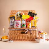  Giỏ Vali Rượu Vang Trắng - Tổ Yến Và Mật Ong Tone Nâu Cao Cấp 