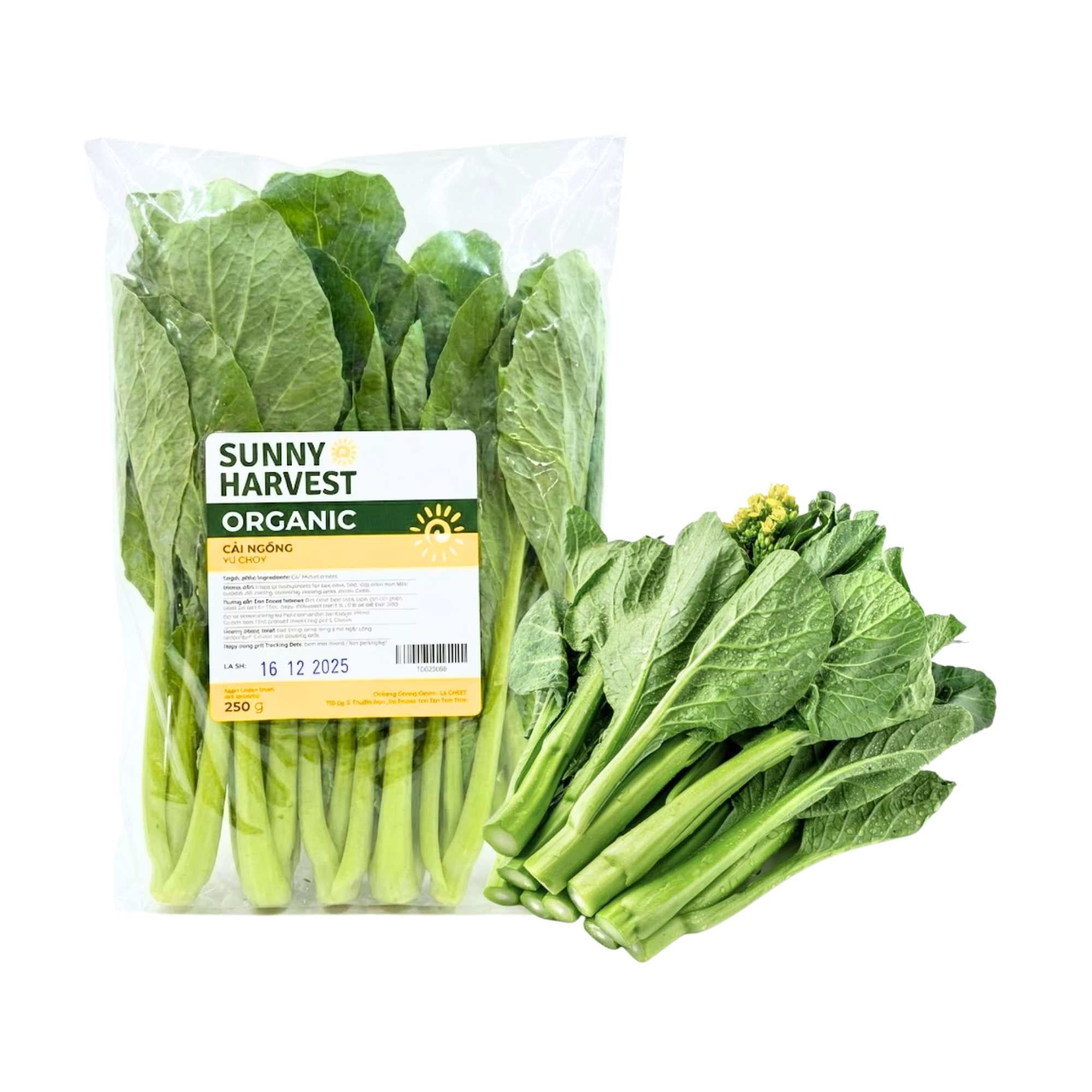  Rau cải ngồng hướng hữu cơ Sunny Harvest 250 g (Gói) 