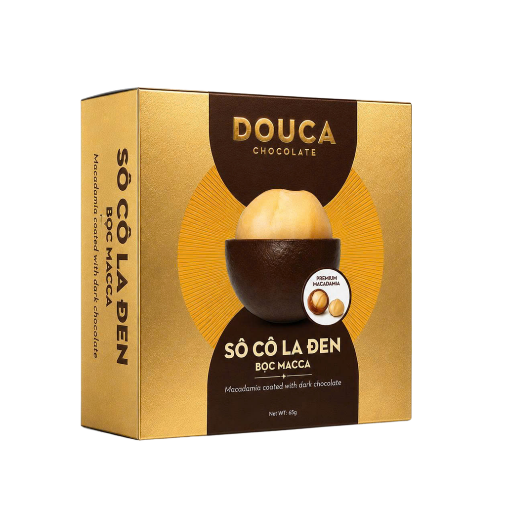  Sô Cô La Đen Bọc Macca Douca 
