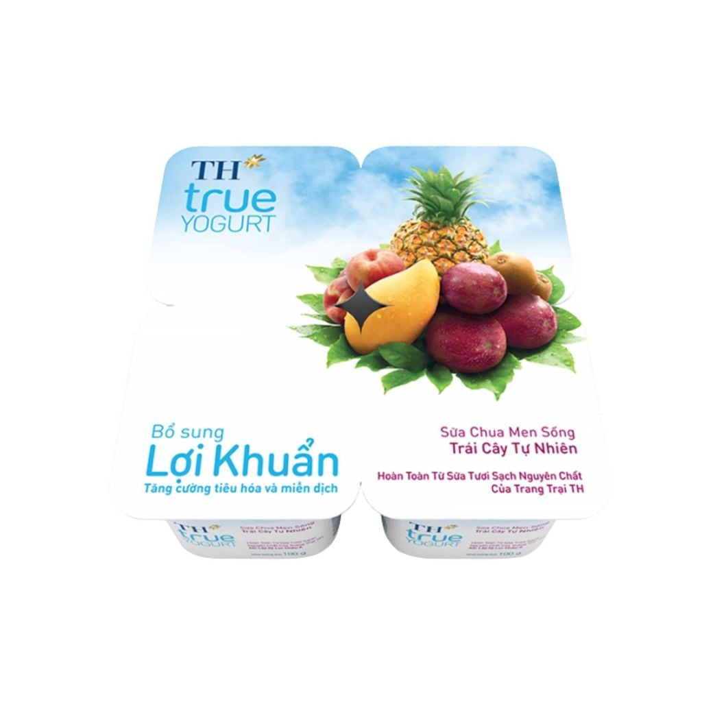  Sữa chua ăn trái cây TH True Yogurt 100 g 