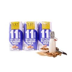 Sữa hạt hạnh nhân protein vị truyền thống 137 Degrees 3*180 ml