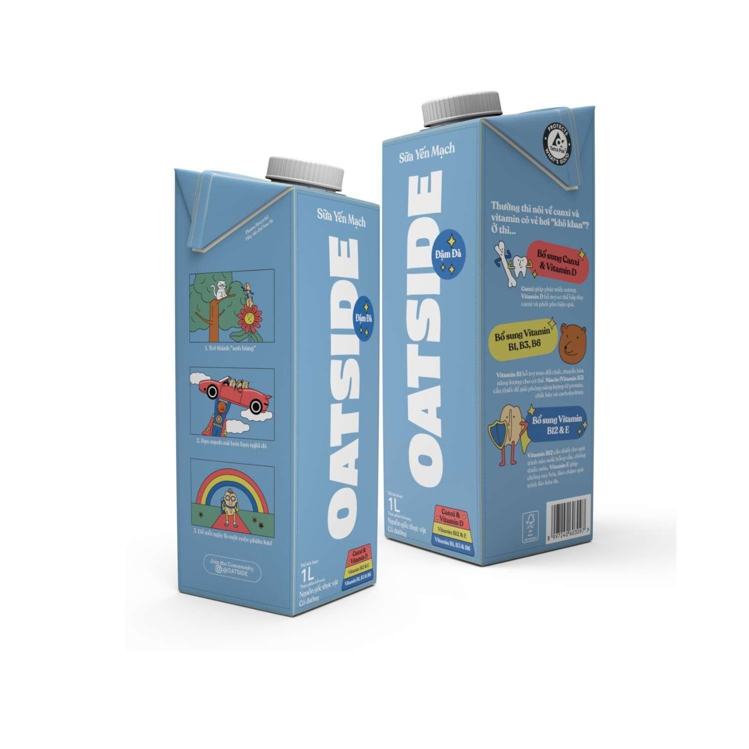  Sữa Yến Mạch Đậm Đà 1L – OATSIDE 