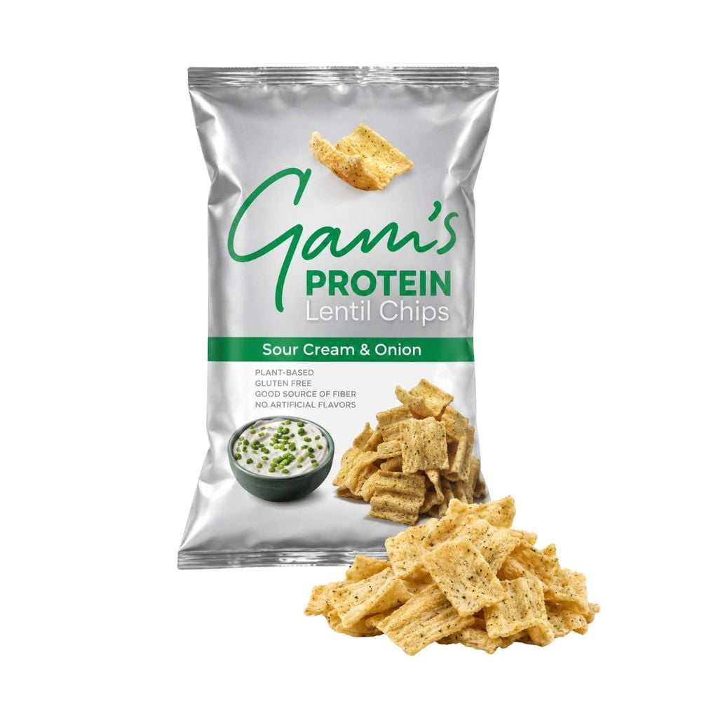  Snack đậu lăng Giàu đạm vị kem chua và hành hiệu Gam’s 65 g 