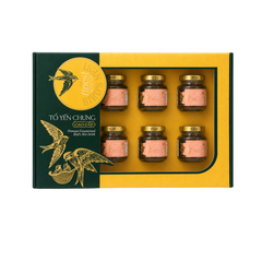 Tổ yến chưng đường phèn The Finest Bird's Nest 450 ml ( 6 * 75 ml ) ( Hộp )