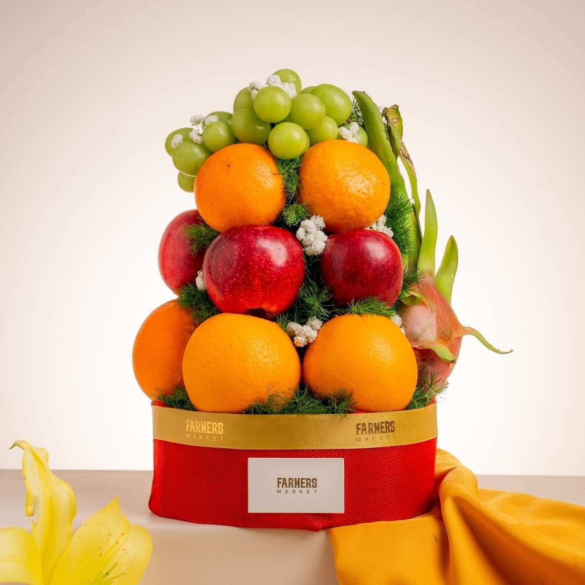  Tháp Trái Cây Các Loại Tone Đỏ Tiêu Chuẩn 
