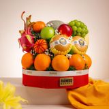  Tháp Trái Cây Các Loại Tone Đỏ Tinh Tế 
