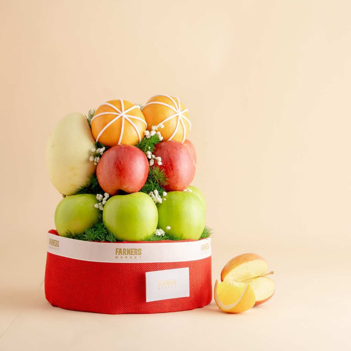  Tháp Trái Cây Tươi Tone Đỏ Cơ Bản 