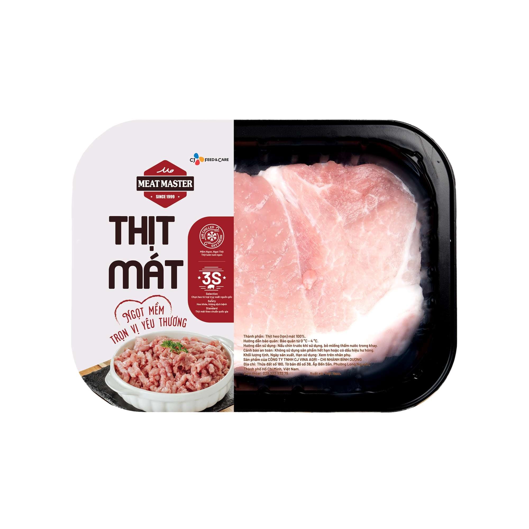  [Tươi] Thịt đùi heo Meat Master 400 g 