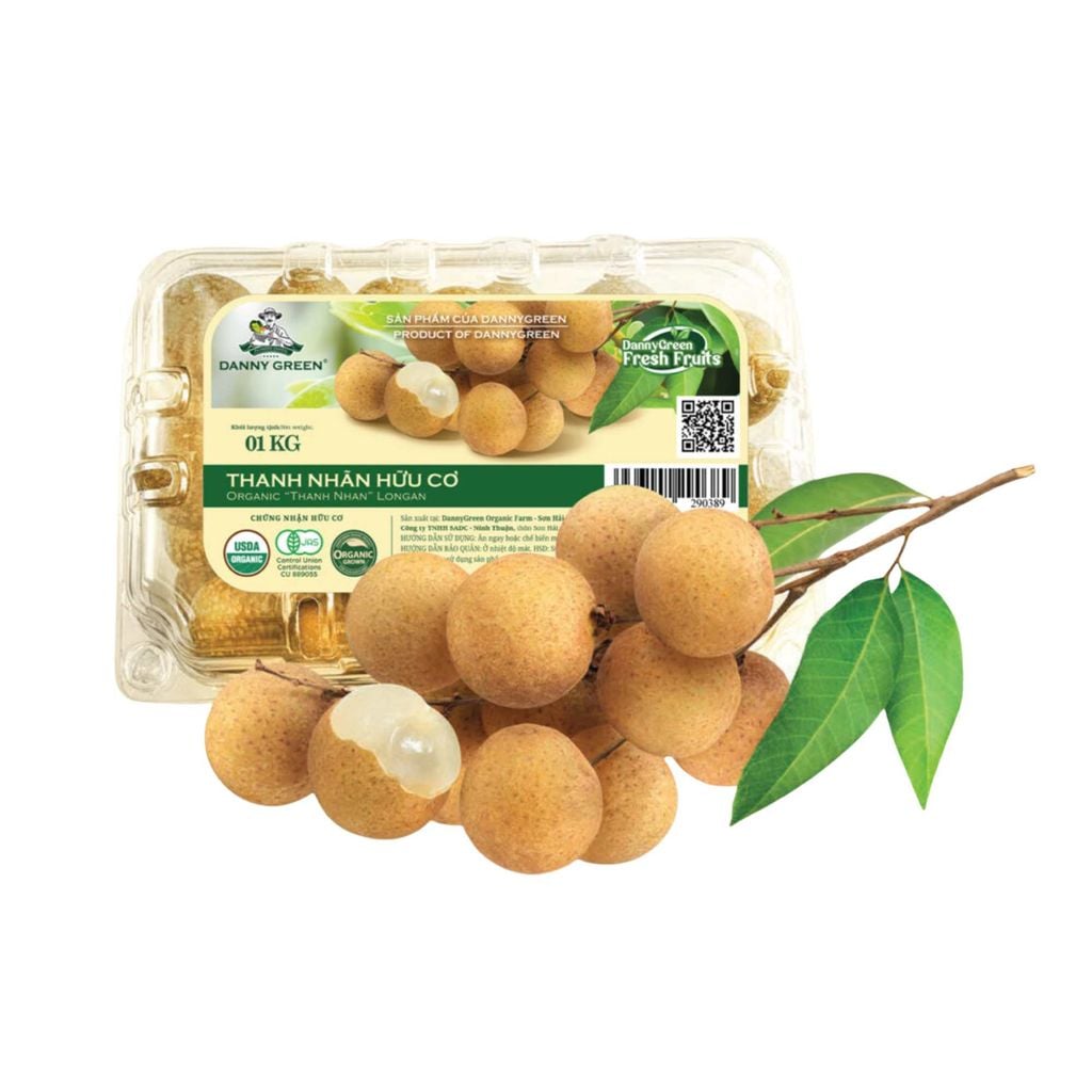  Thanh nhãn hữu cơ 500 g 