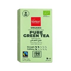 Trà xanh Ceylon hữu cơ Tarlton 37.5 g (25 gói / hộp)