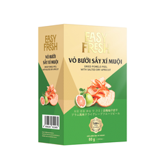 Vỏ bưởi sấy xí muội Easy Fresh 60 g ( Hộp giấy )