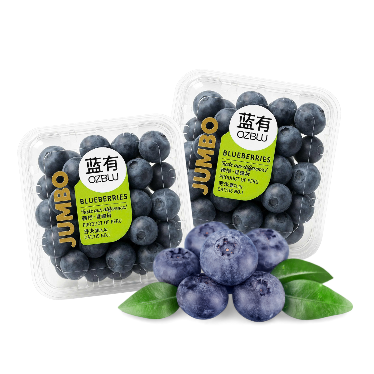  Việt quất Peru size Jumbo - 125G/Hộp (I0004671) 