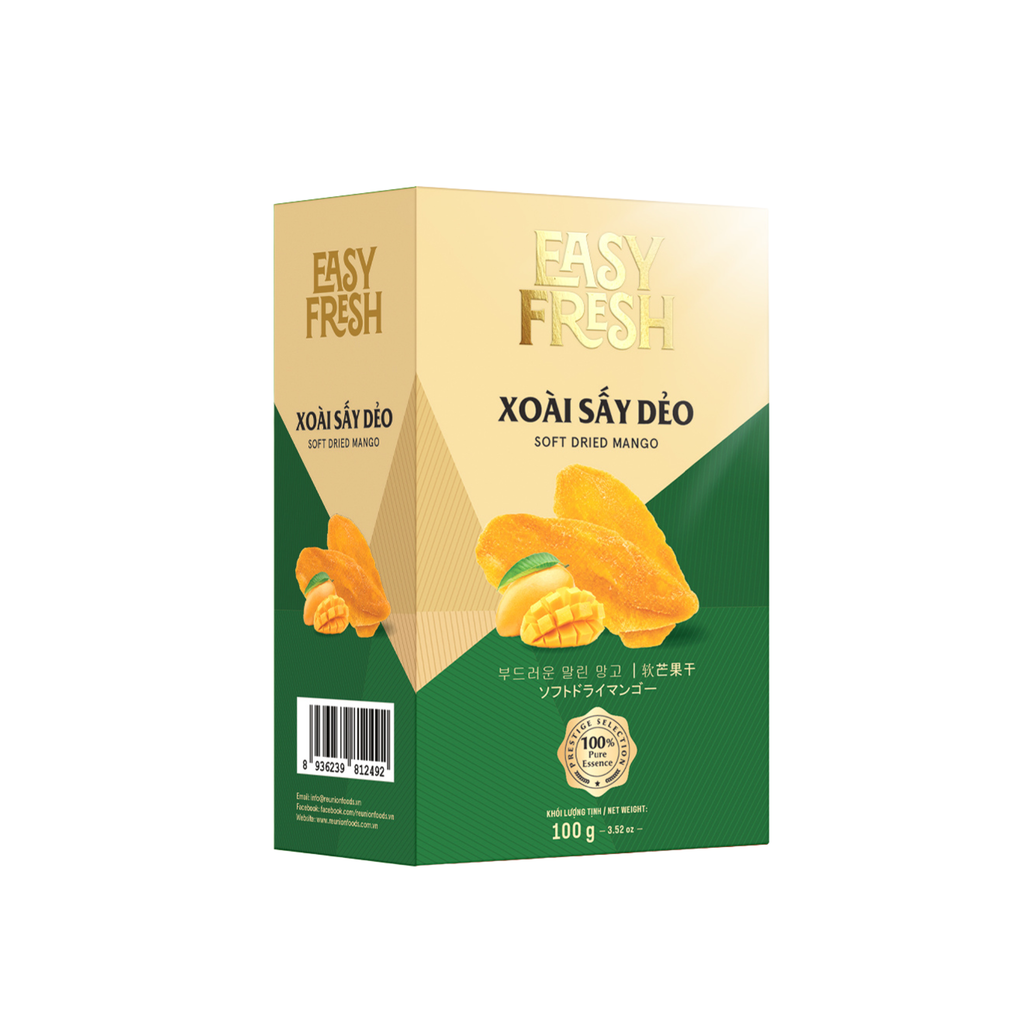  Xoài sấy dẻo Easy Fresh 100 g ( Hộp giấy ) 