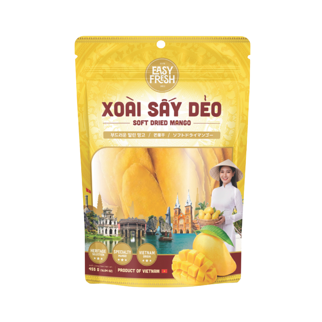  Xoài sấy dẻo EasyFresh 100 g (Túi) 