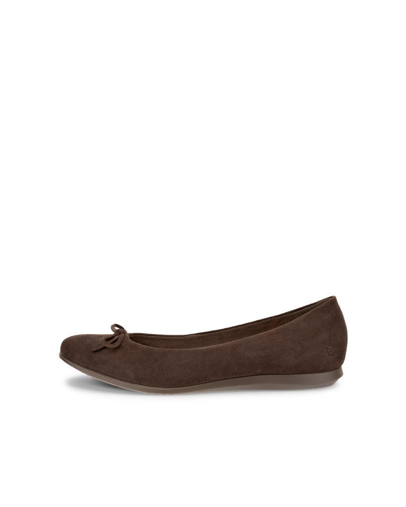 Giày búp bê nữ ECCO Touch Ballerina 2.0 W màu Nâu 27171305559 mùa 261 - bên ngoài