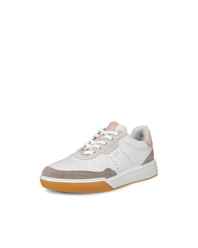 Giày sneaker nữ ECCO Street Court W màu Trắng 27281361446 mùa 261 - góc nghiêng