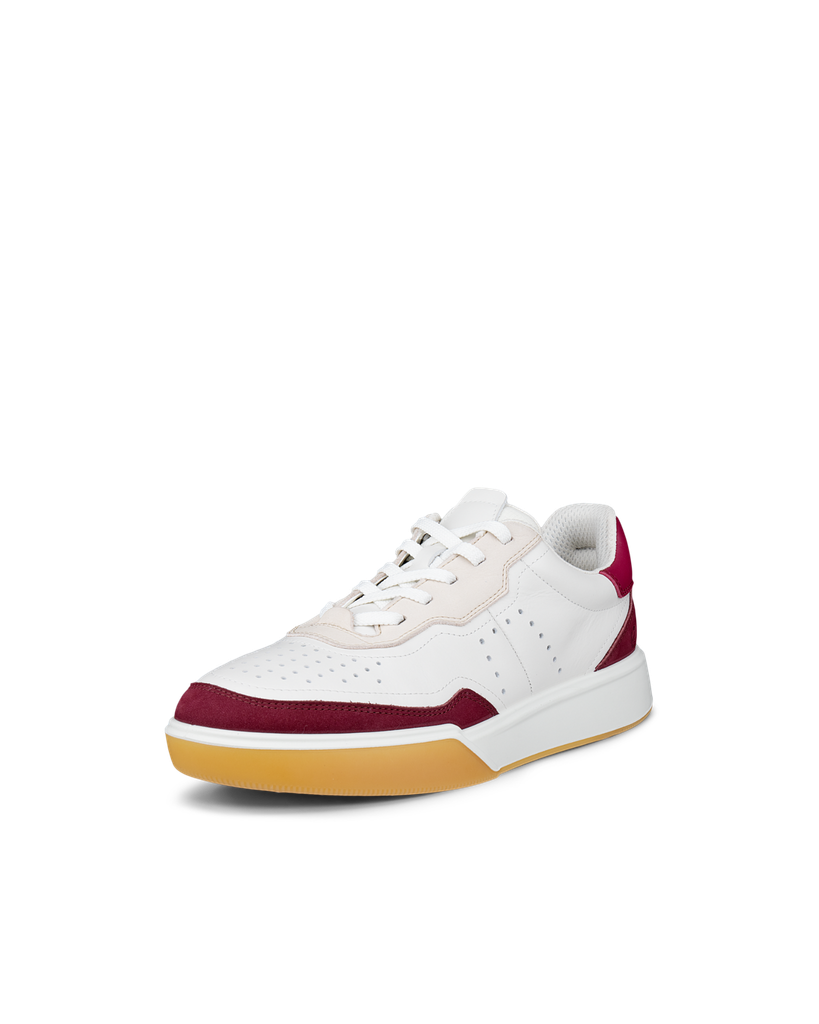 Giày sneaker nữ ECCO Street Court W màu Đỏ 27281361448 mùa 261 - góc nghiêng