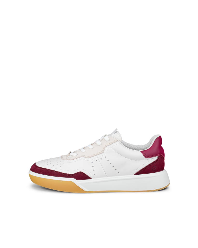 Giày sneaker nữ ECCO Street Court W màu Đỏ 27281361448 mùa 261 - bên ngoài