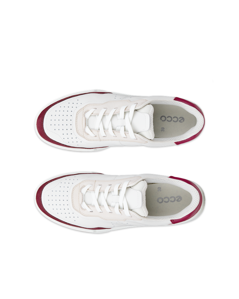 Giày sneaker nữ ECCO Street Court W màu Đỏ 27281361448 mùa 261 - phía trên
