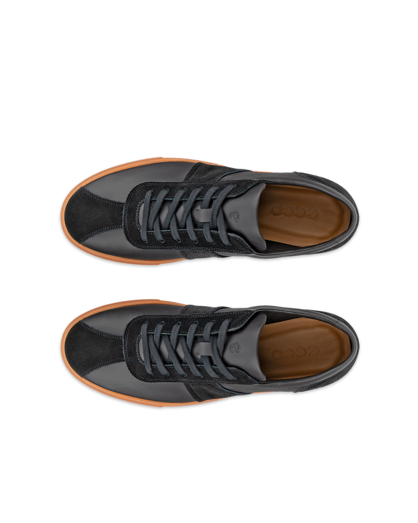 Giày sneaker nam ECCO Soft 10 M màu Đen 56010451052 mùa 261 - phía trên
